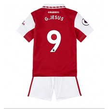 Arsenal Gabriel Jesus #9 Hjemmedraktsett Barn 2022-23 Kortermet (+ korte bukser)